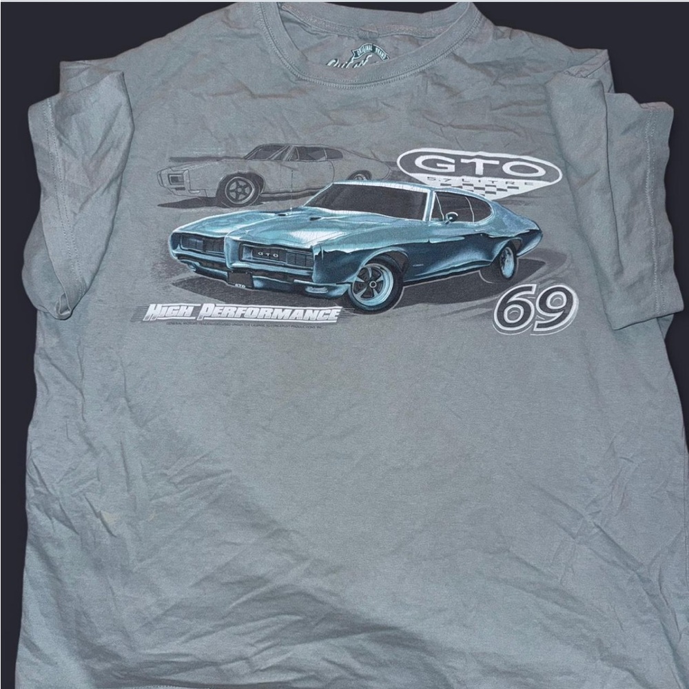 Original Retro Brand Gray GTO Graphic Tee